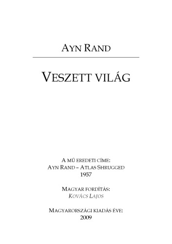 Veszett Világ