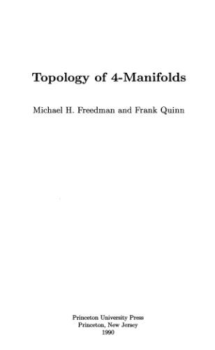Topology of 4-manifolds