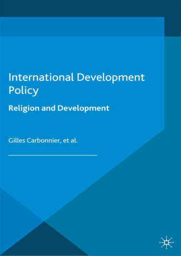 International Development Policy: Religion and Development