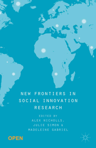 New Frontiers in Social Innovation Research