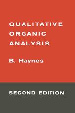 Qualitative Organic Analysis