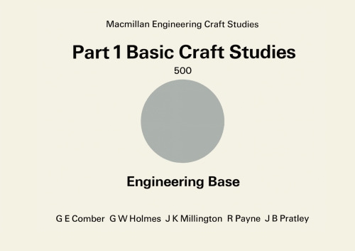 Part 1 Basic Craft Studies: Engineering Base