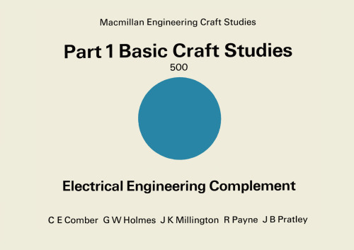 Basic Craft Studies: Electrical Engineering Complement