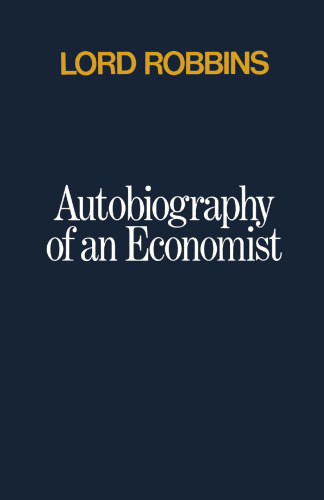 Autobiography of an Economist