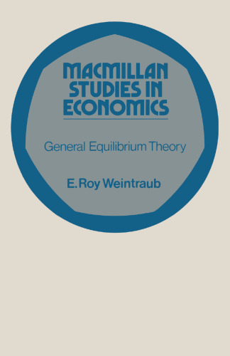 General Equilibrium Theory
