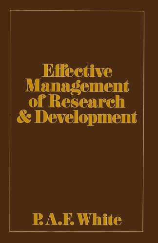 Effective Management of Research and Development
