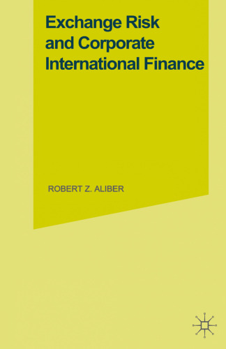 Exchange Risk and Corporate International Finance