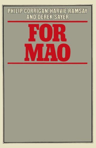 For Mao: Essays in Historical Materialism