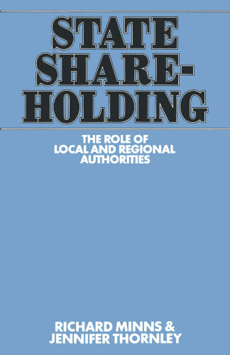 State Shareholding: The Role of Local and Regional Authorities