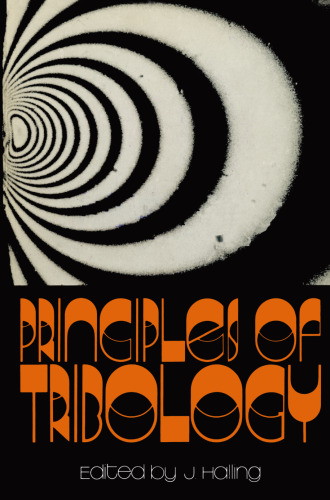 Principles of Tribology