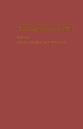 Harmonisation in the EEC