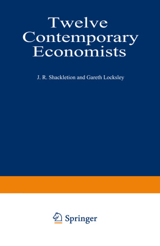 Twelve Contemporary Economists