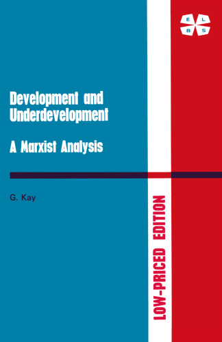 Development and Underdevelopment: A Marxist Analysis