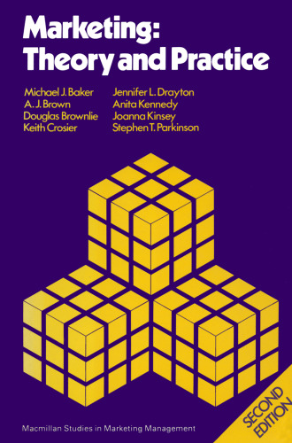 Marketing: Theory and Practice