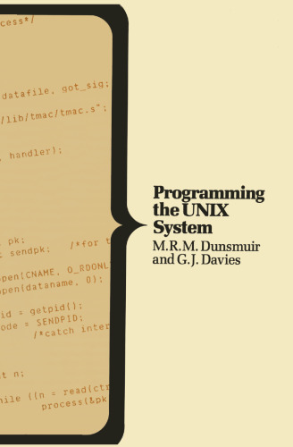 Programming the UNIX™ System