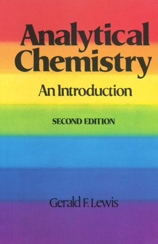Analytical Chemistry: An Introduction