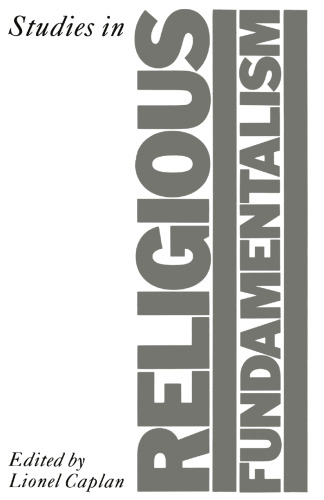 Studies in Religious Fundamentalism