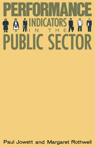 Performance Indicators in the Public Sector
