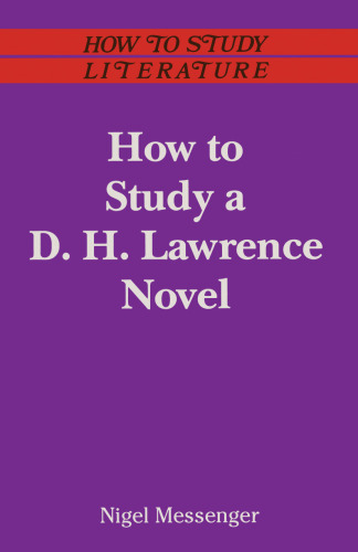 How to Study a D. H. Lawrence Novel