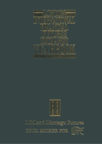 London International Financial Futures Exchange Yearbook