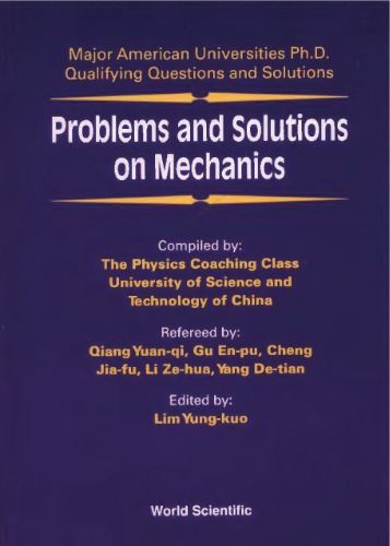 Problems and solutions on mechanics