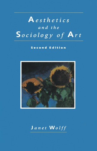 Aesthetics and the Sociology of Art