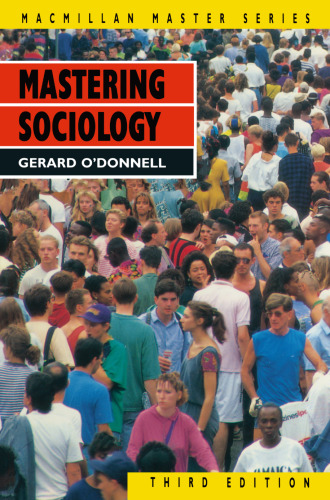 Mastering Sociology