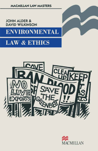 Environmental Law and Ethics