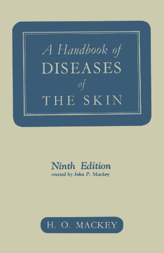 A Handbook of Diseases of the Skin