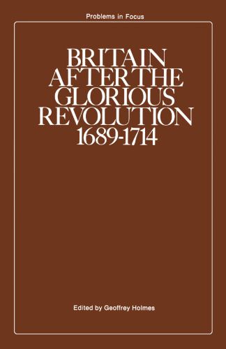 Britain after the Glorious Revolution 1689–1714