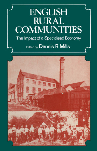 English Rural Communities: The Impact of a Specialised Economy