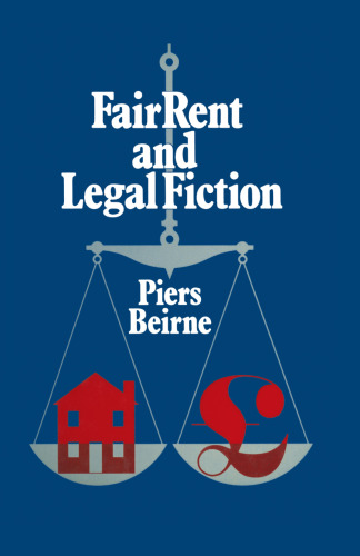 Fair Rent and Legal Fiction: Housing Rent Legislation in a Capitalist Society