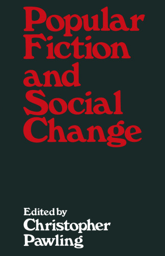 Popular Fiction and Social Change