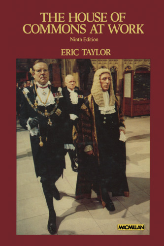 The House of Commons at Work