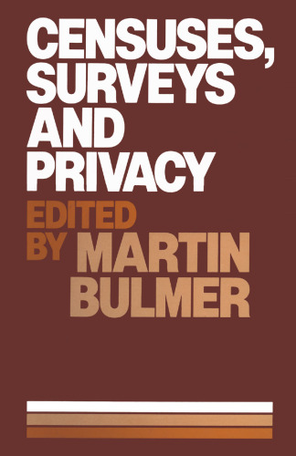 Censuses, Surveys and Privacy