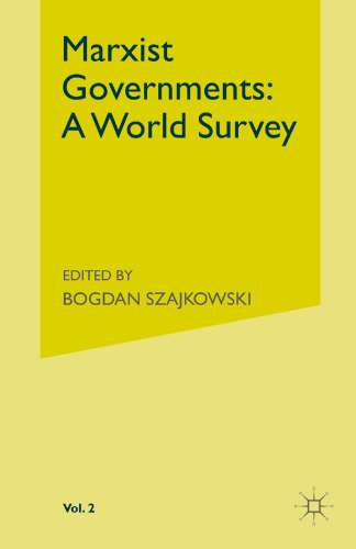 Marxist Governments: A World Survey