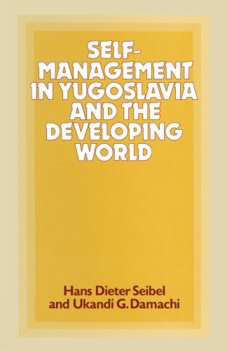 Self-Management in Yugoslavia and the Developing World