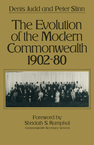 The Evolution of the Modern Commonwealth, 1902–80