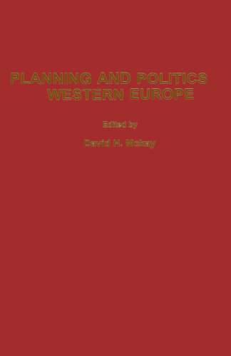 Planning and Politics in Western Europe