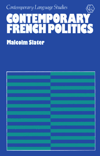 Contemporary French Politics