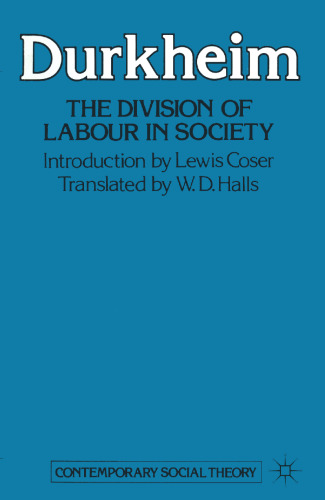 The Division of Labour in Society