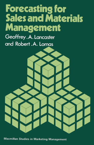 Forecasting for Sales and Materials Management