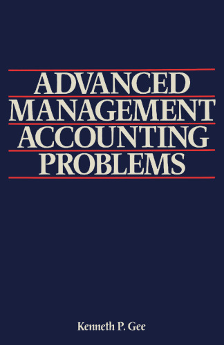Advanced Management Accounting Problems