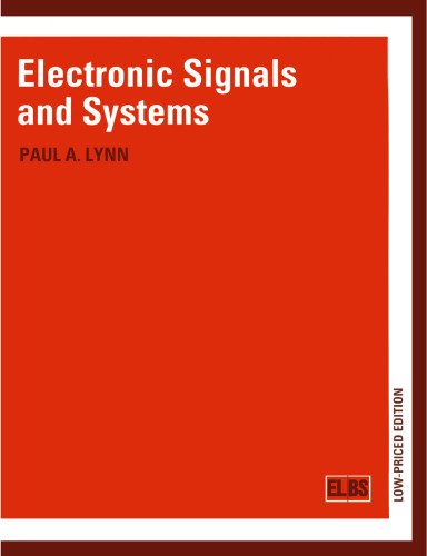 Electronic Signals and Systems