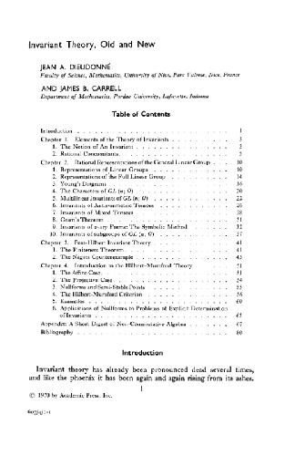 Invariant theory, old and new