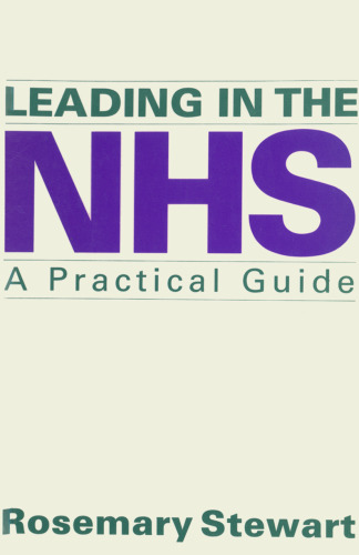 Leading in the NHS: A Practical Guide