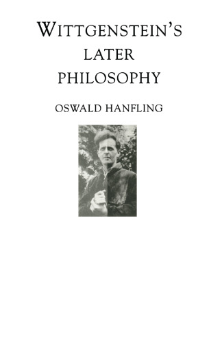 Wittgenstein’s Later Philosophy