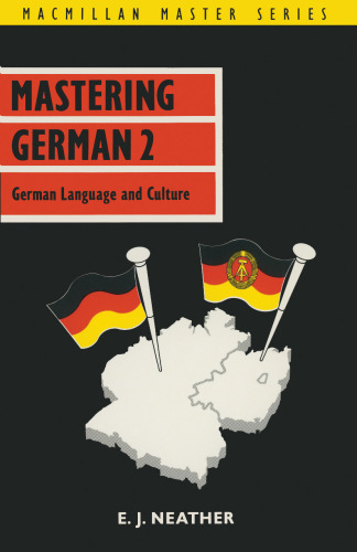 Mastering German 2: German Language and Culture