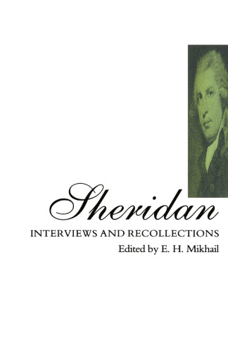Sheridan: Interviews and Recollections