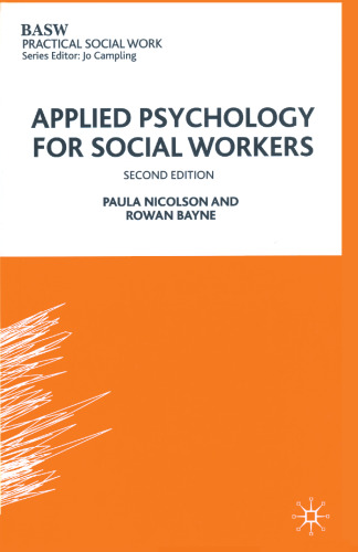 Applied Psychology for Social Workers